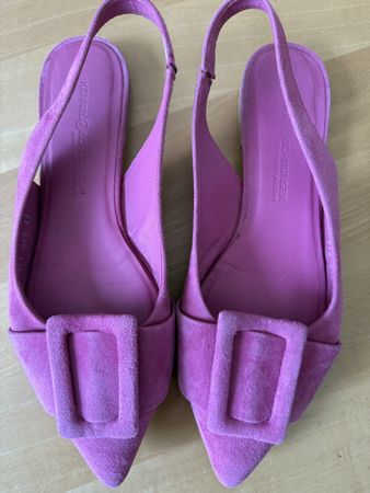 Kennel & Schmenger Slingpumps, Echtleder, Gr.37.5, Pink!