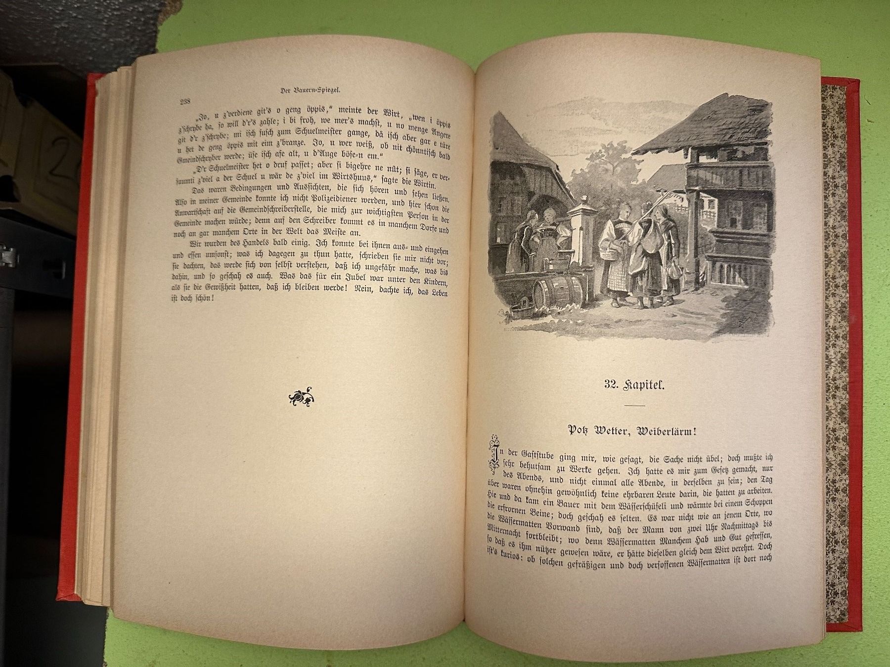 Bücher: Jeremias Gotthelf: Der Bauernspiegel. – Gebraucht aus Zürich von allp 6