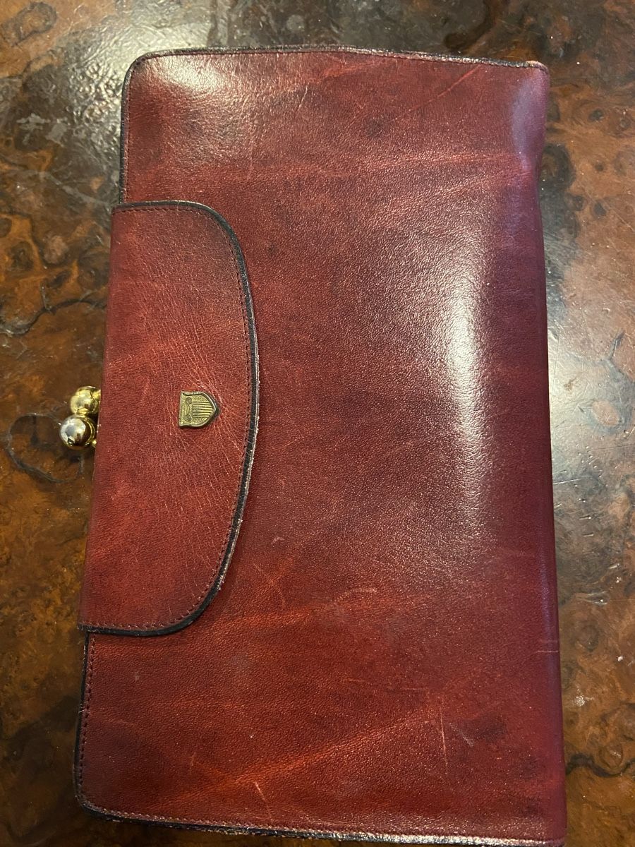 Portafogli: Brieftasche, Leder, Vintage, 80er/90er – Usato da Zürich venduto da Mameloschn