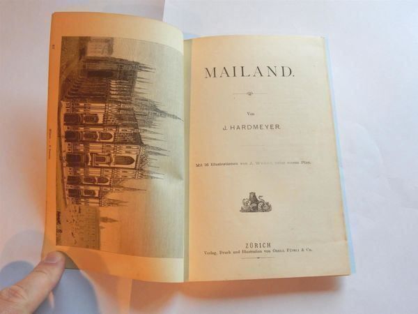 Libri: Wanderbilder - Mailand – Usato da Hombrechtikon venduto da Bruenel 1