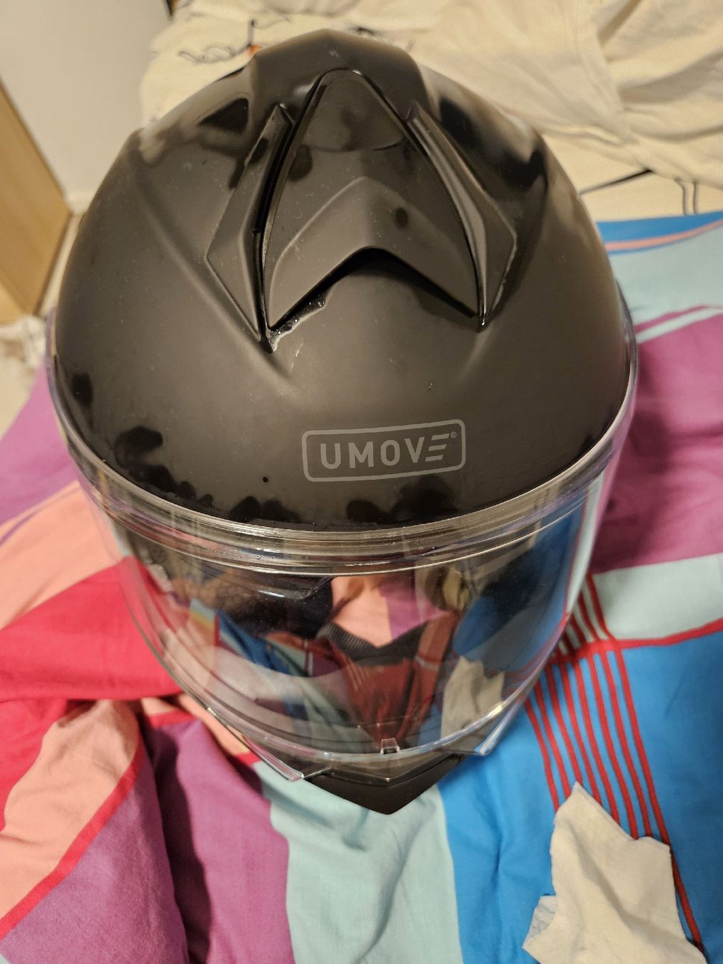 Caschi & visiere: Casco modulare UMOVE nero ECE 22R06 taglia S – Usato da Cadenazzo venduto da bai_255d 1