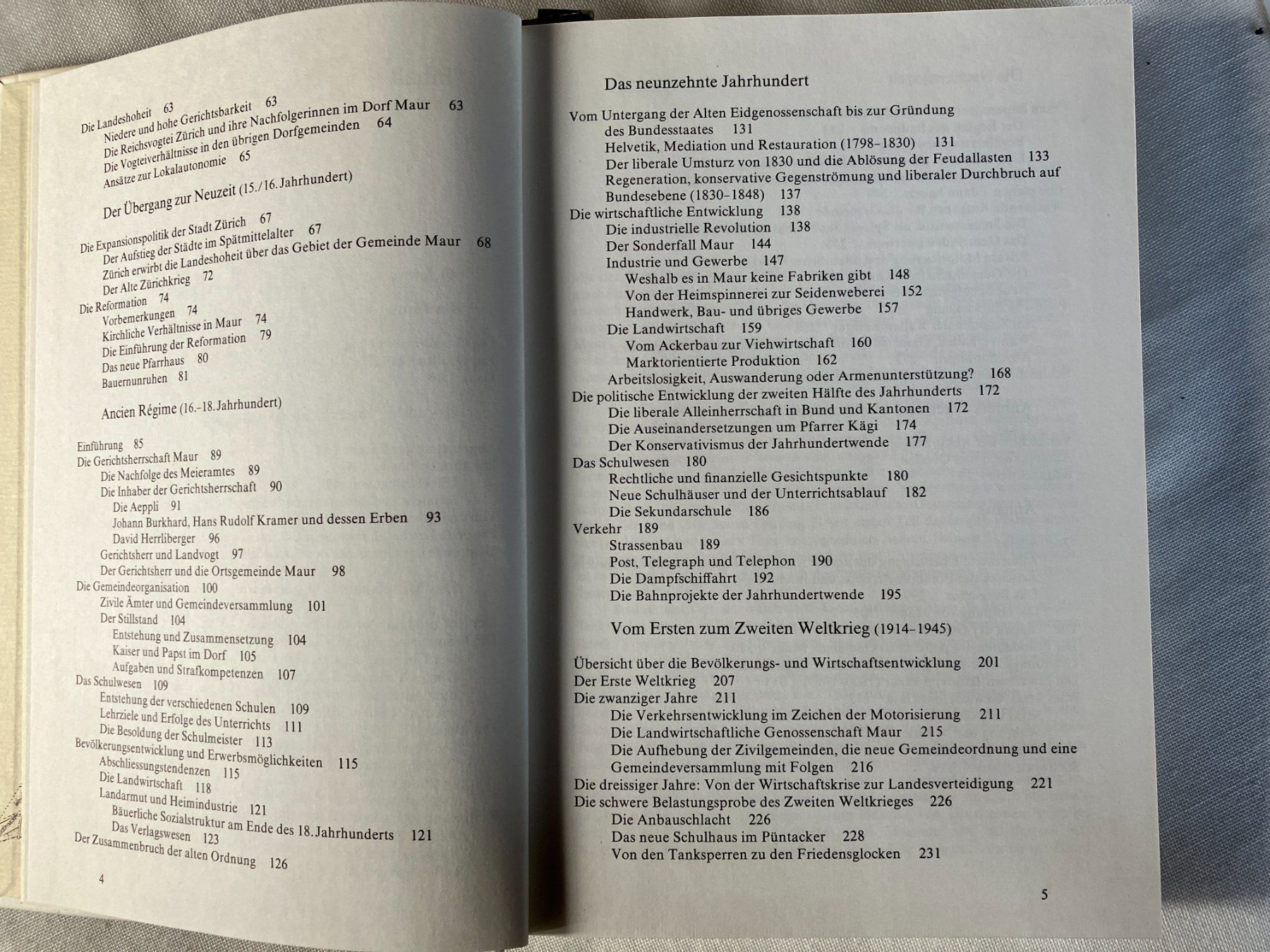 Libri: F. Aeppli, Geschichte der Gemeinde Maur – Usato da Männedorf venduto da Amleto3 2