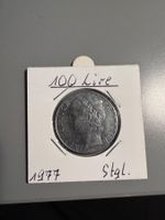 Münze 100 Lire Italien 1977 in Stempelglanz Erhaltung