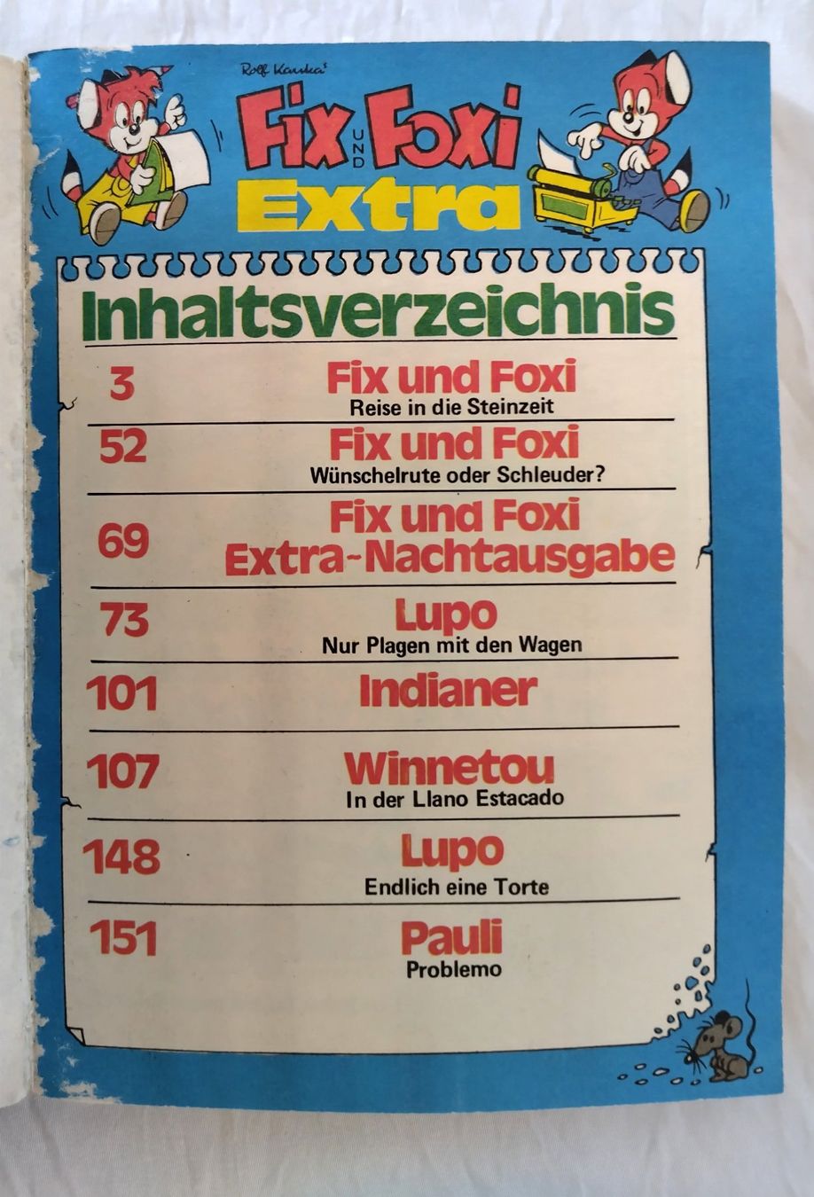 Comics: Fix und Foxi Extra Nr. 52 / Taschenbuch mit 192 Seiten – Gebraucht aus Bellach von JingleJerry 2