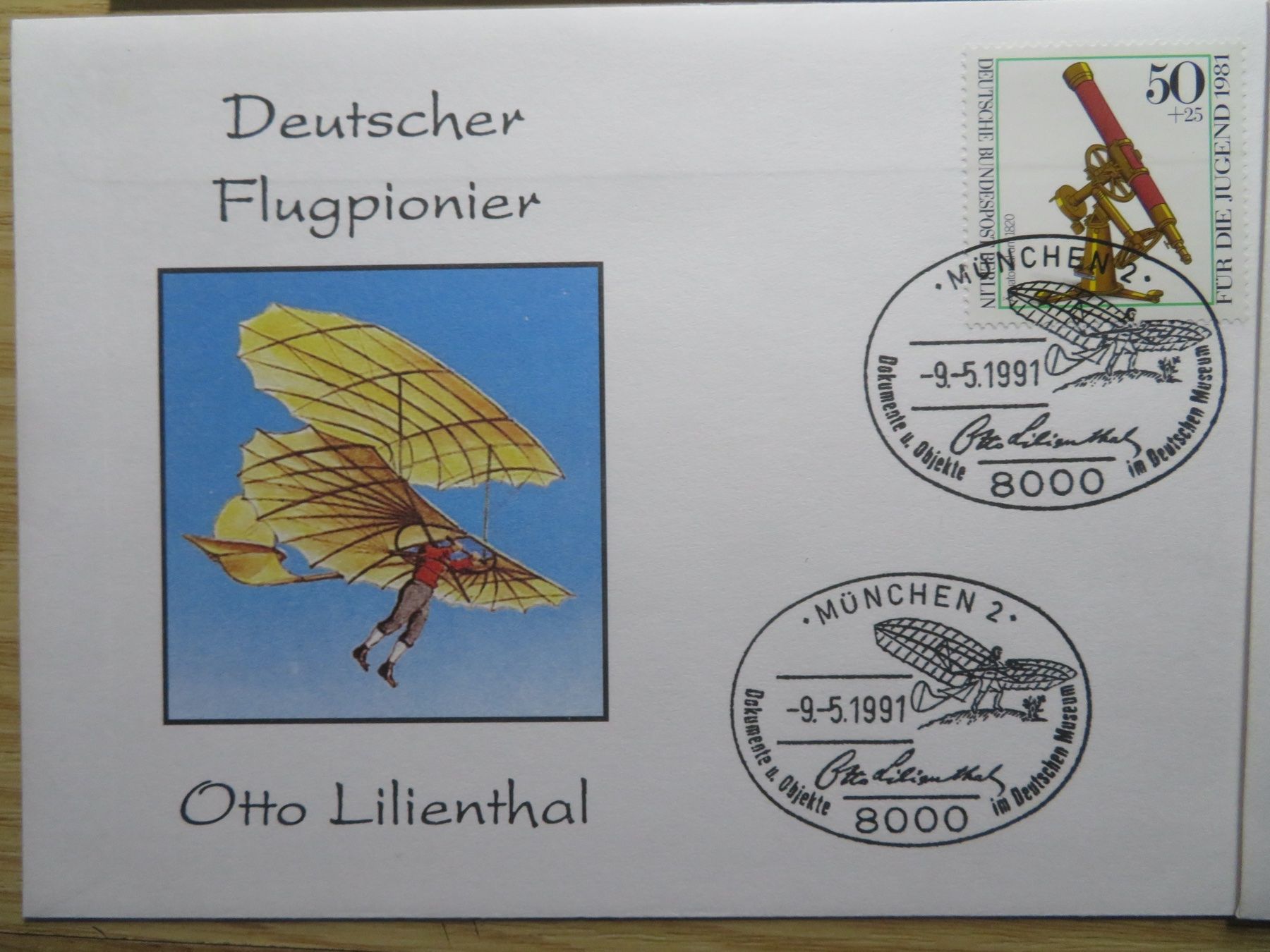 Alle Briefmarken: Otto Lilienthal 10 Belege – Gebraucht aus Spreitenbach von heitersberg54 6