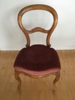 5 antike Stühle, restauriert, Sammlerstücke