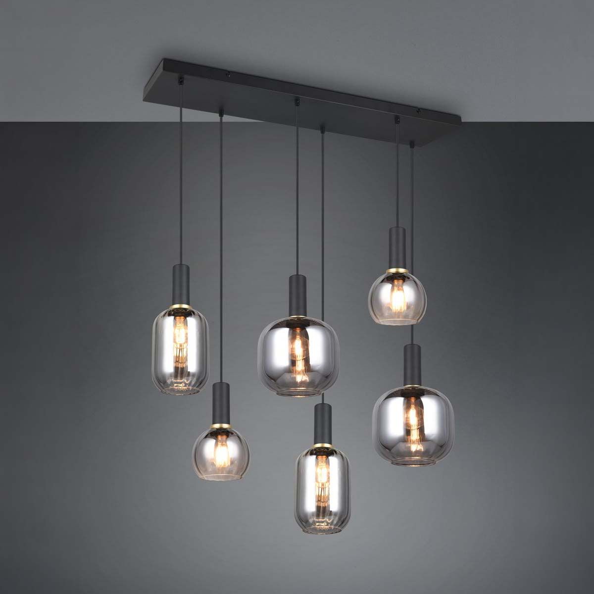 Lampadari & plafoniere: Pendelleuchte, 6 Strahler, 92 cm x 35 cm – Nuovo (secondo la descrizione) da Kreuzlingen venduto da Smart-Light