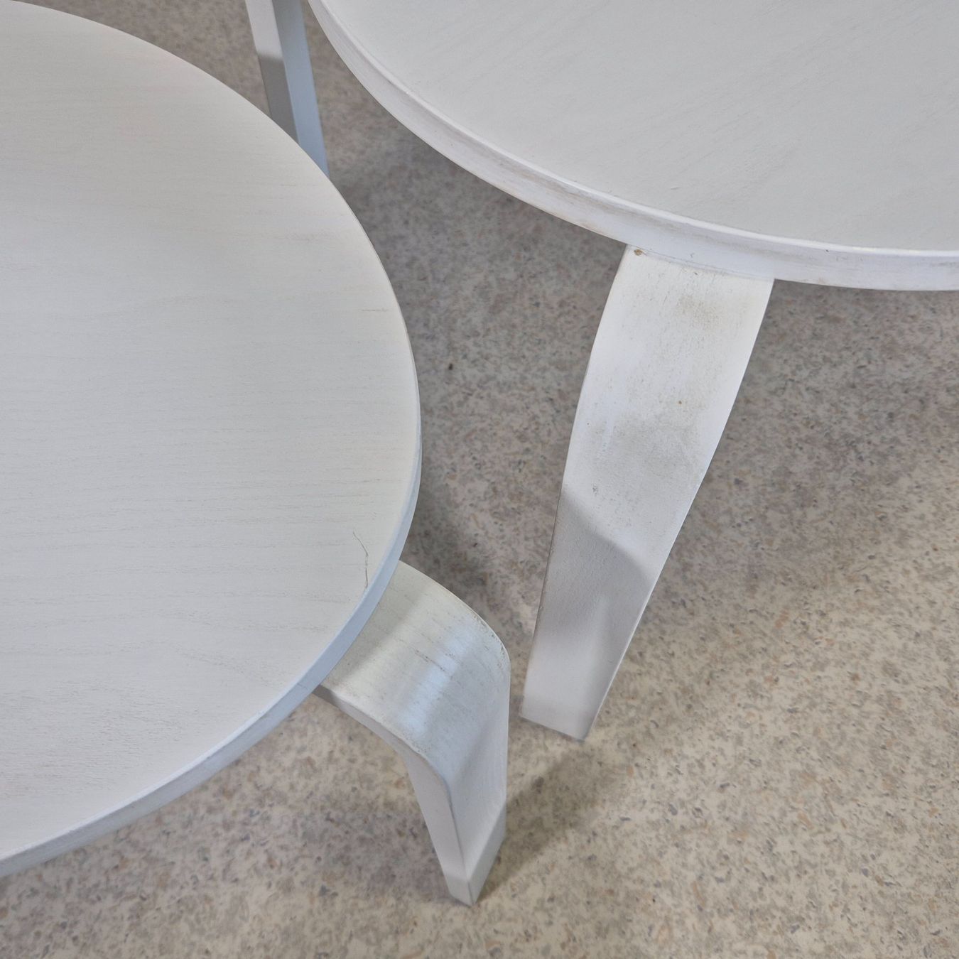 Ikea Tavoli: Set Ikea Svalsta 1999 Beistelltisch Coffee-Table weiss – Usato da Nottwil venduto da Wondewa-Shop 5