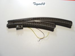 Märklin. H0 24672 Bogenweiche digital mit Weichenlaterne