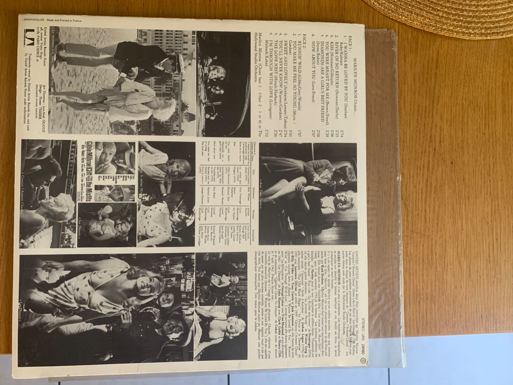 Dischi in vinile: Vinyle Marilyn Monroe – Usato da Neuchâtel venduto da Aquila99 1