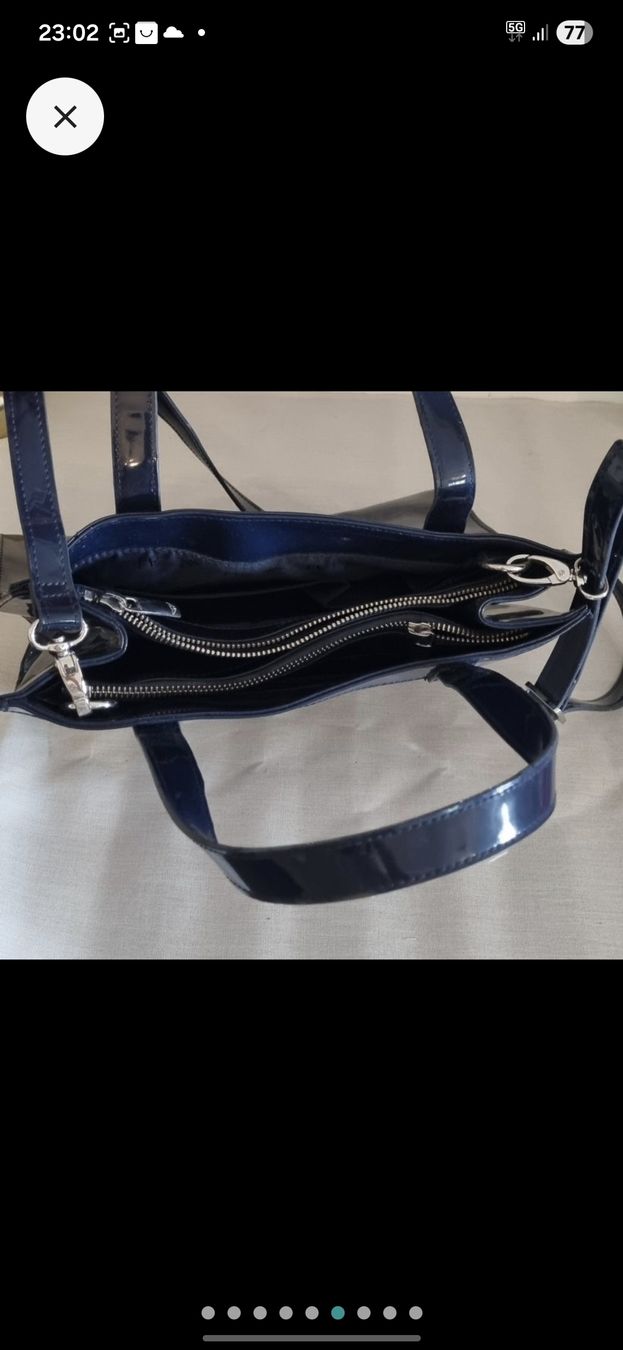 Armani Borse da donna: Armani  Tasche Handtasche dunkelblau – Usato da Münchenbuchsee venduto da Cori1968 5