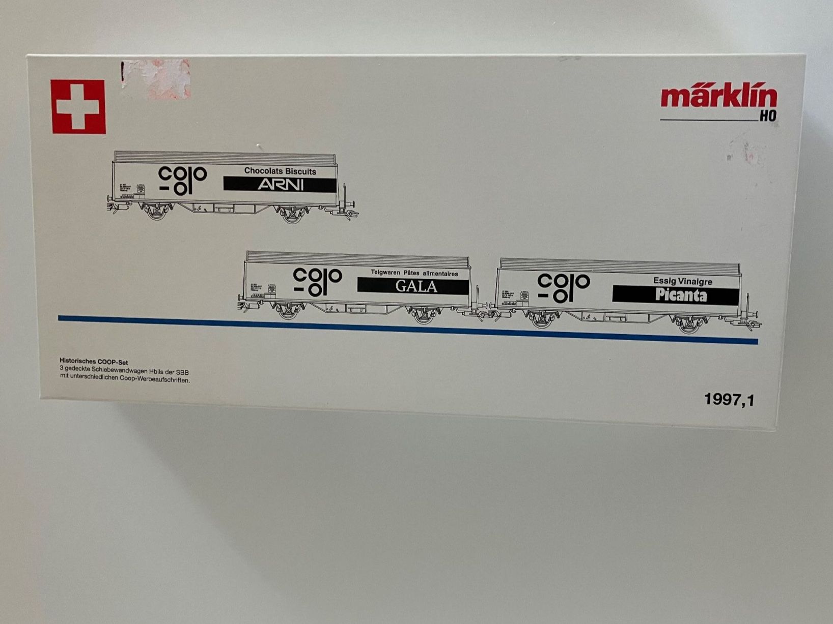 Märklin Modellini di ferrovie: Historisches COOP-Set 3-teilig – Nuovo (secondo la descrizione) da Eschlikon TG venduto da Atiz0