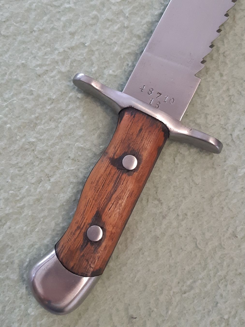 Schweizer Armee Stichwaffen: Faschinenmesser 1875/15 – Gebraucht aus Neuenkirch von STMK21 3