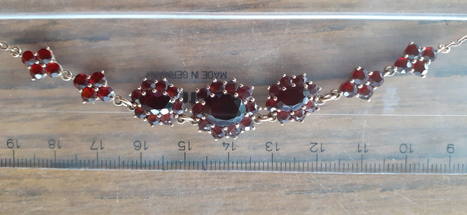 Catenine: antikes Collier Granate – Usato da Mörschwil venduto da antiksalon21 4