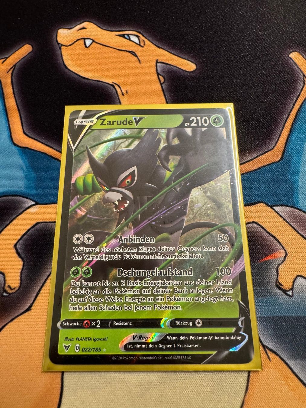 Pokémon Sammelbilder & Trading cards: Zarude V (VIV 22) - DE - Farbenschock – Neu (gemäss Beschreibung) aus Bülach von Pfrenzel