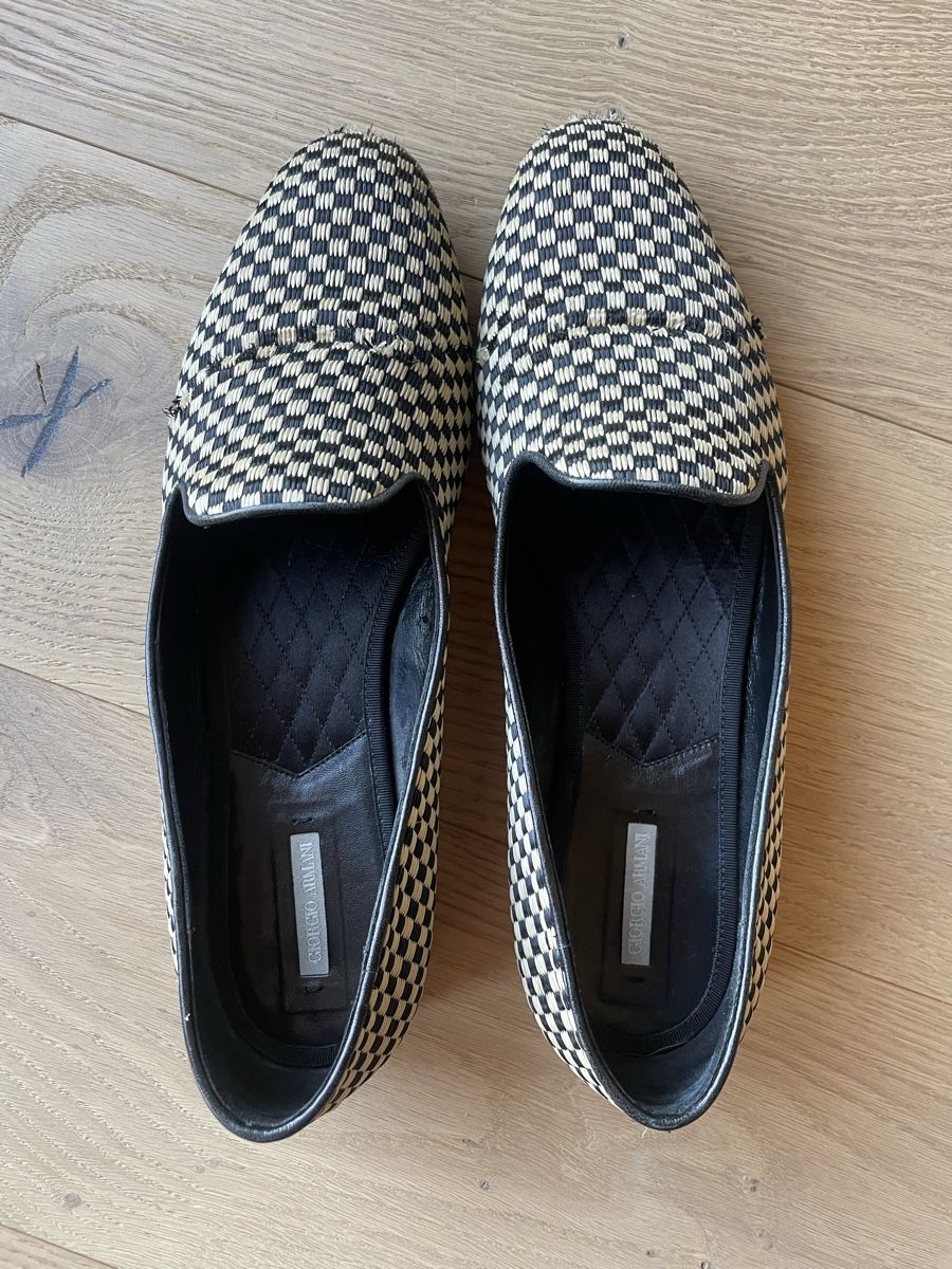 Armani Scarpe da donna: Giorgio Armani Woven Flats 37.5 – Usato da Allschwil venduto da sis_soft 1