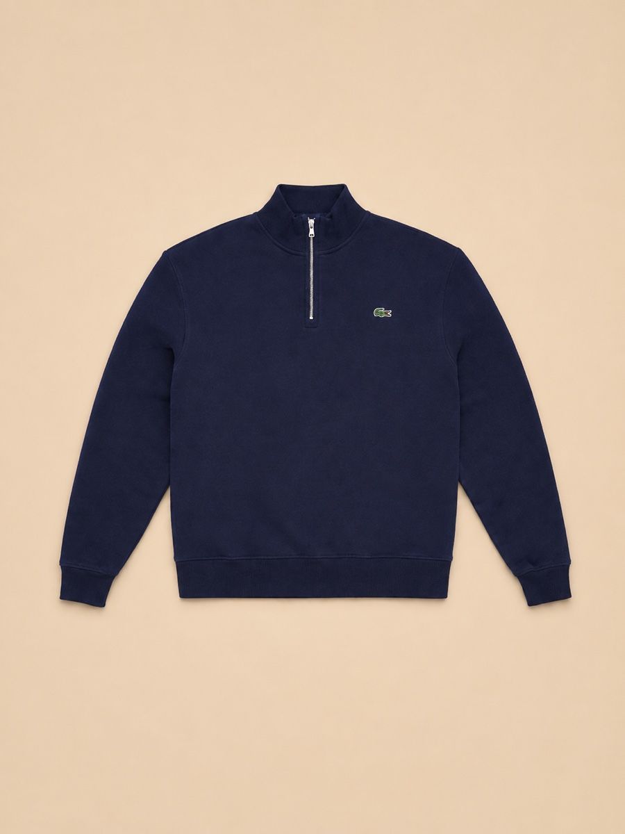Lacoste Maglioni & Felpe: SWEAT ZIPPÉ LACOSTE BLEU MARINE – Nuovo e nell'imballaggio originale da Lausanne venduto da KeNaChic 1