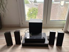 Sony BDV-E280 – Komplettes 5.1 Blu-ray Heimkinosystem mit Fe