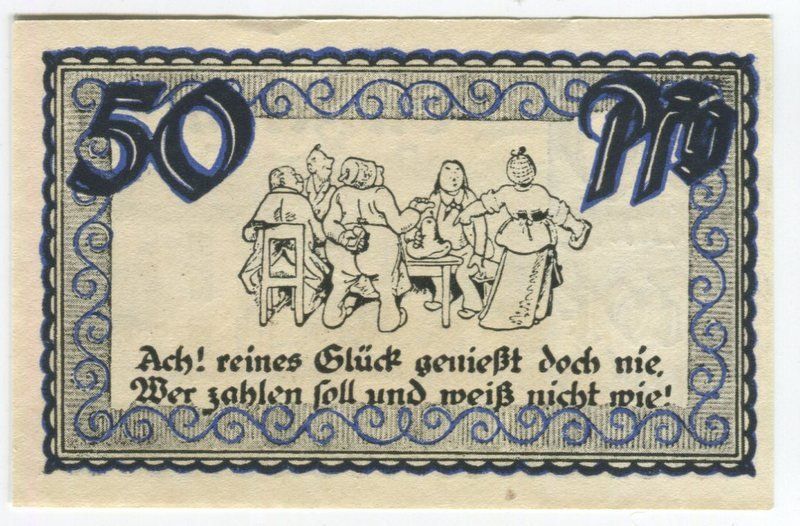 Banconote: Notgeld "50 Pfennig. Stolzenau 1921" – Usato da Basel venduto da Butsch5 1