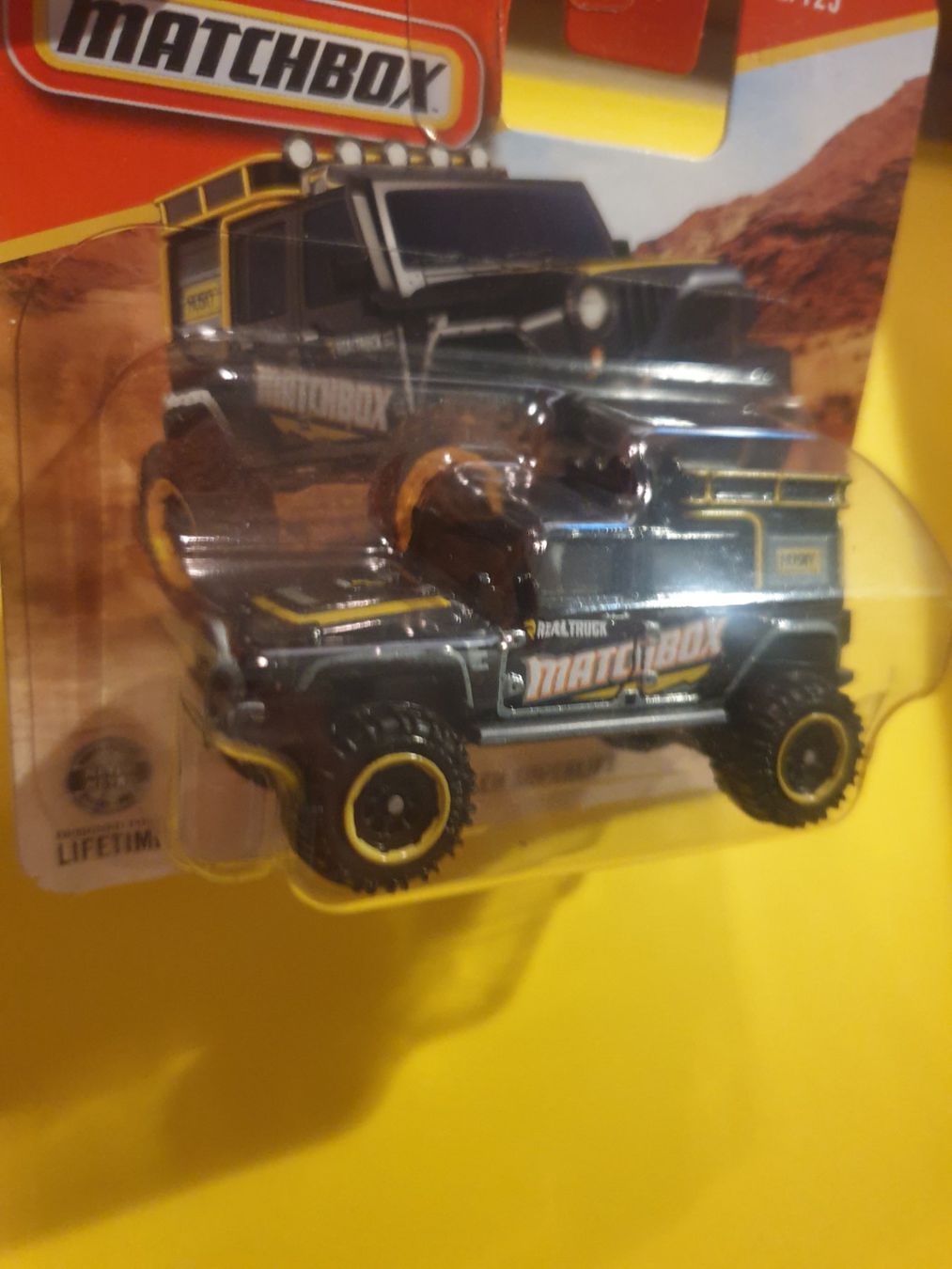 Matchbox Modellautos: Matchbox JEEP WRANGLER SUPERLIFT – Neu und originalverpackt aus Oftringen von Rotor 4