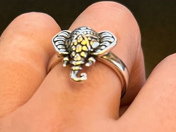 Anelli: Ring (One size) mit Elefant, Nr. 52 – Nuovo (secondo la descrizione) da Gams venduto da Mariawicca 4