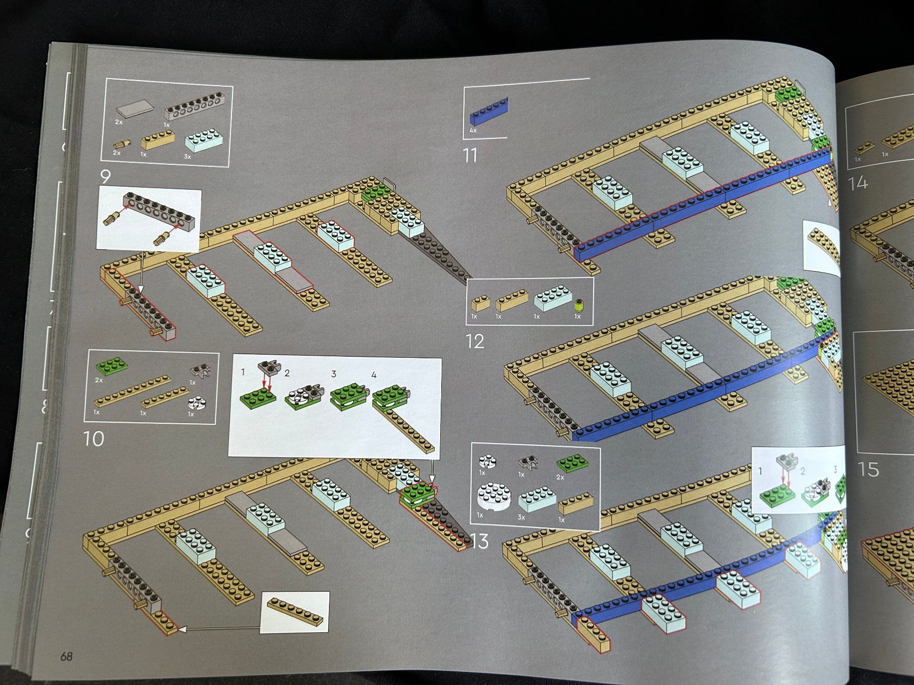 Kit di costruzioni: Klemmbausteine - MOC Bruchtal – Nuovo (secondo la descrizione) da Birr venduto da Otto_FL 3