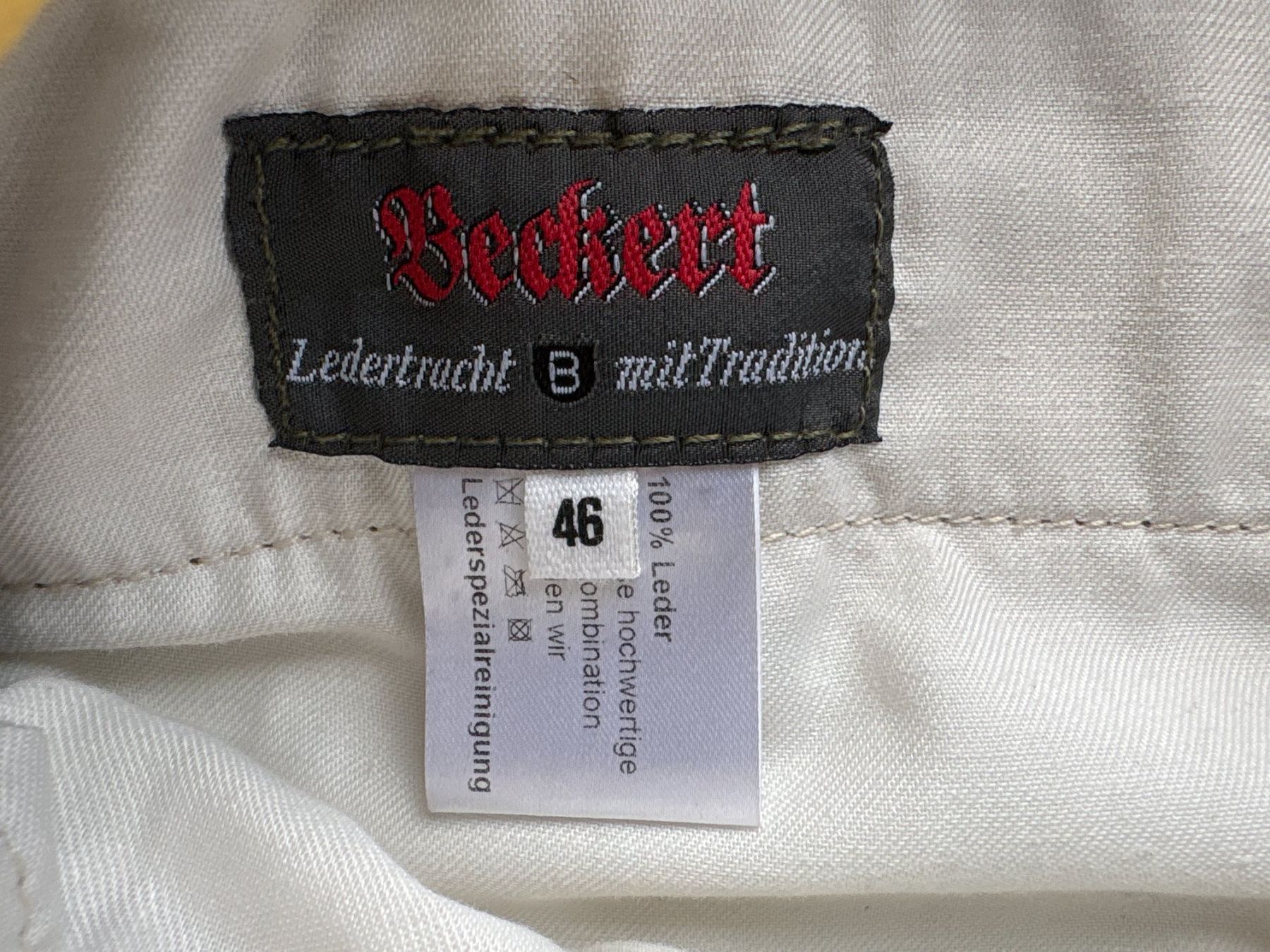 Pantalons: Beckert Lederhose – D'occasion à Elgg par Jo_Naj 1