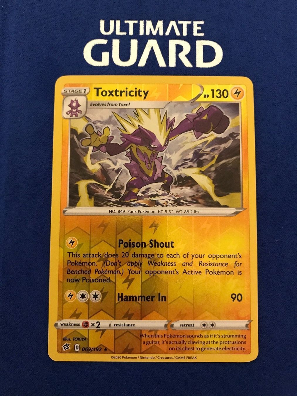 Pokémon Carte collezionabili: Pokemon TCG - Toxtricity EN reverse Holo – Nuovo (secondo la descrizione) da Lyss venduto da DeaDiLuna