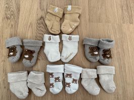 7 Paar Baby-Söckchen für Neugeborene