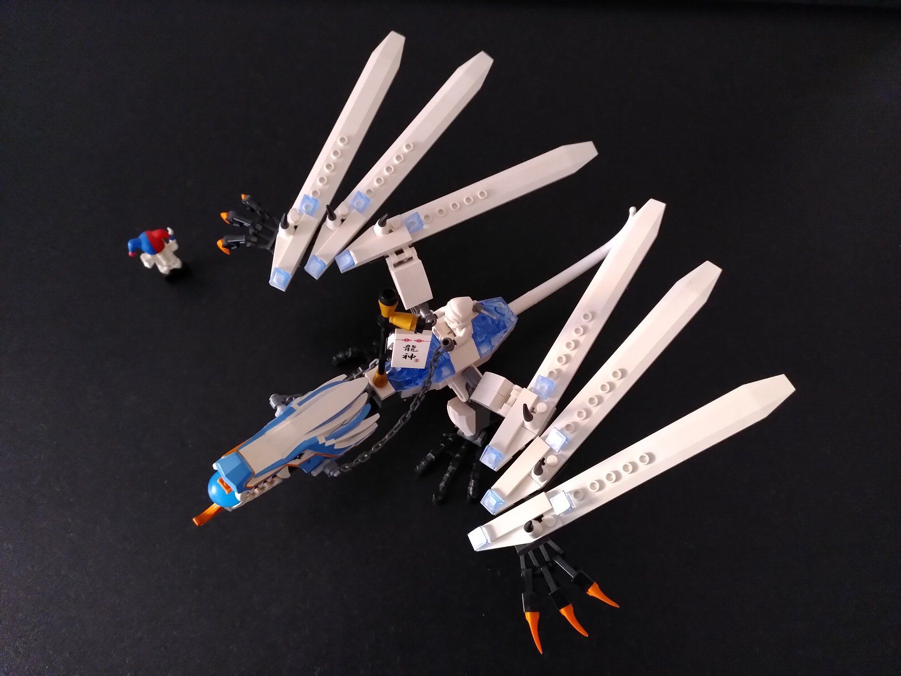 LEGO Ninjago: Set 2260 - Ice Dragon Attack / Eisdrache (Gebraucht