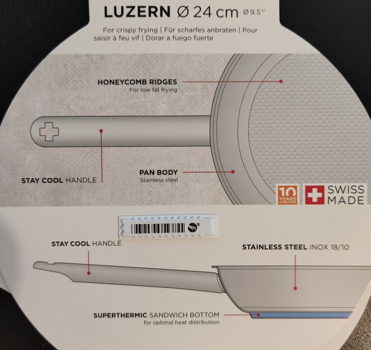Kuhn Padelle: Pfanne Kuhn Rikon – Nuovo (secondo la descrizione) da Buchs ZH venduto da sop_8pdy 3