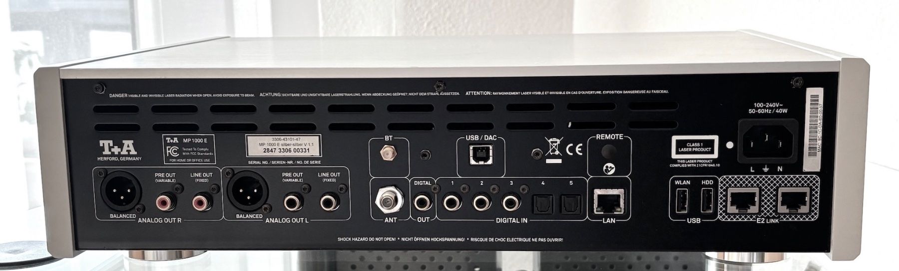 T+A Lettore multimediale & Streamer: CD-Player Netzwerkspieler T+A MP1000E – Usato da Ruswil venduto da moesi51 2