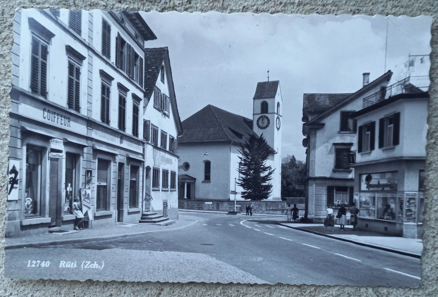 Ansichtskarten: AK Rüti 1959 – Gebraucht aus Burgdorf von glasrabe01