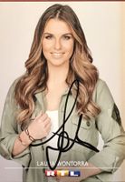 Laura Wontorra Autogramm signiert Foto 10x15cm