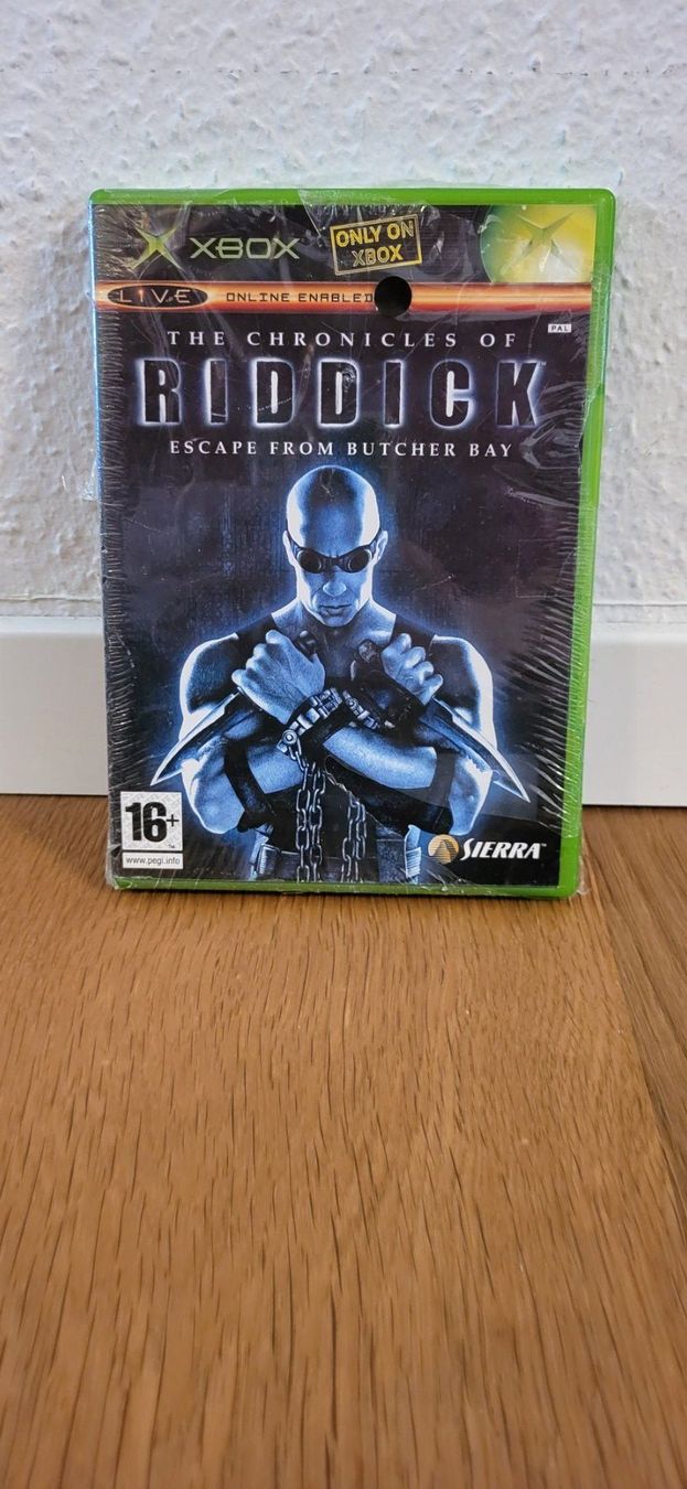 Microsoft Giochi: Xbox - Riddick Escape from Butcher Bay OVP – Usato da Münsingen venduto da DigitaleSpielecke