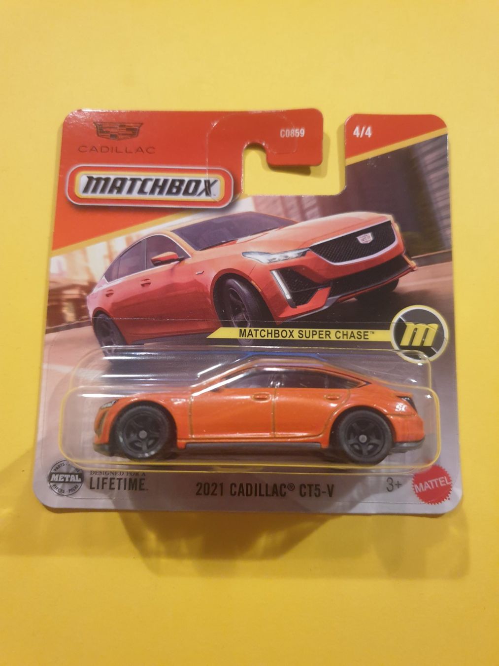 Matchbox Modellini d'auto: Matchbox 2021 CADILLAC CT5-V " SUPER CHASE" – Nuovo e nell'imballaggio originale da Oftringen venduto da Rotor 1