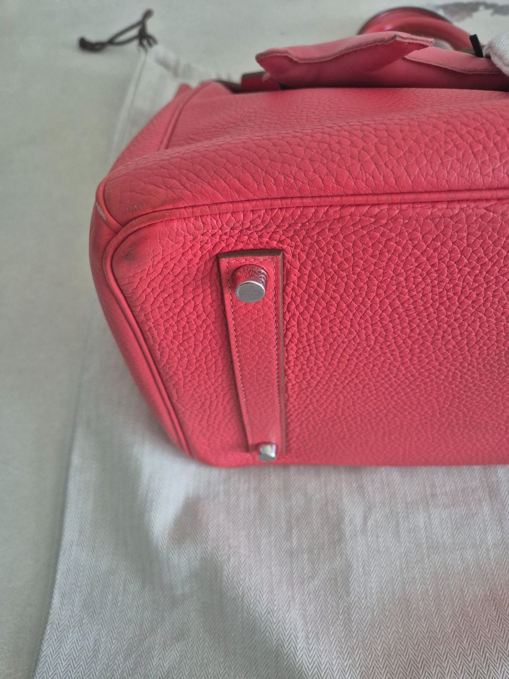 Hermès Borse da donna: HERMÈS Birkin 35 Clemence Rose Texas – Usato da Schaffhausen venduto da lei_7p8b 9