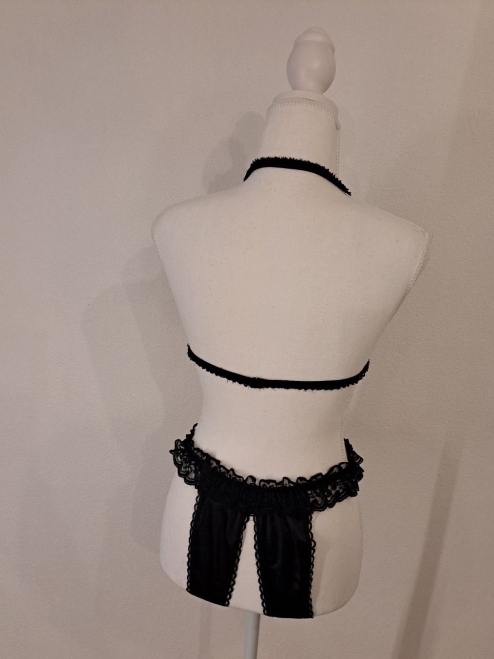 Altra biancheria intima: Offenes Dessous-Set mit Spitze, Cottelli Collection, NEU – Nuovo (secondo la descrizione) da La Neuveville venduto da Vestiaire_2011 1