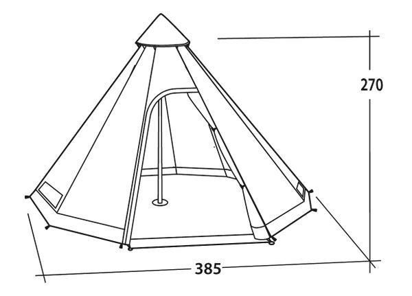 Tentes: easy camp Moonlight Tipi – Neuf avec emballage d'origine à Bottighofen par zaap 7