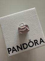 Pandora Rosafarbener Koffer Charm