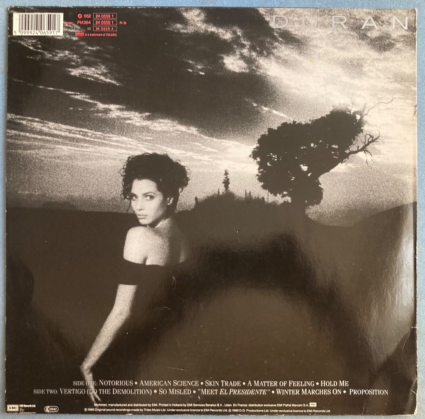 Dischi in vinile: DURAN DURAN - NOTORIOUS – Usato da Poliez-Pittet venduto da Newtown-Records 1