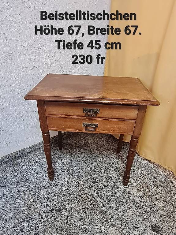 Tavoli: Beistelltischchen Holz – Usato da Kriens venduto da LotusOase 4