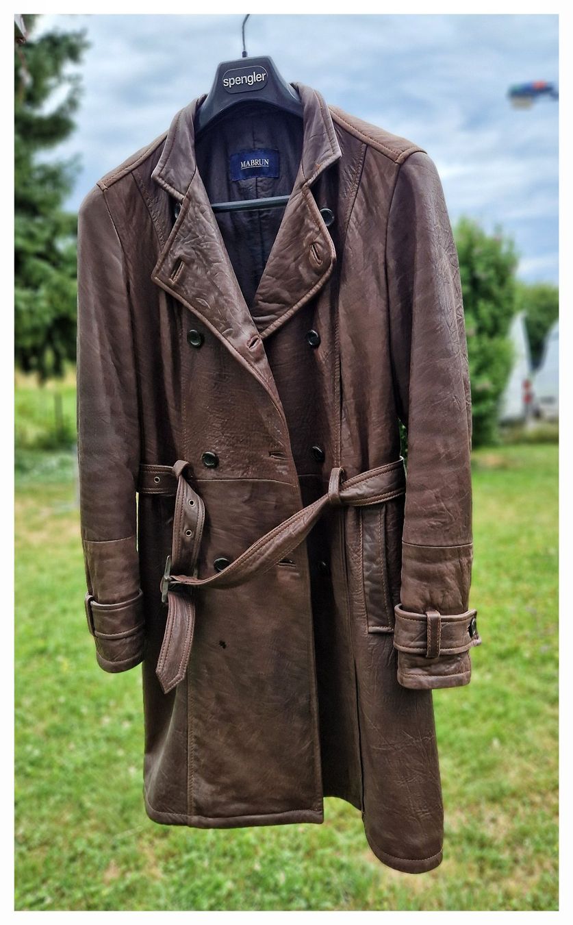 Cappotti: Mabrun Leder Damenmantel -Gr 38-40 – Usato da Altstätten SG venduto da surikatka