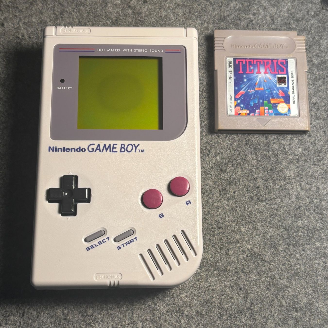Nintendo Konsolen: GameBoy Classic DMG-01 Konsole Original + Tetris – Gebraucht aus Mollis von GamingCorner 2