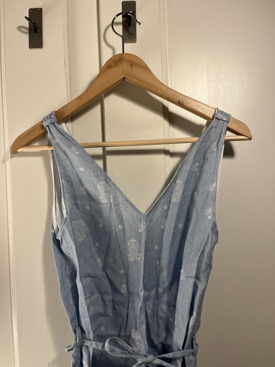 Zara Vestiti: Zara Leinen Kleid Hellblau Gr. XS – Usato da Bern venduto da Camski 1