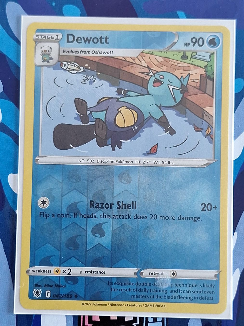 Pokémon Carte collezionabili: Dewott - Astral Radiance - Reverse Holo   #Ord18 – Usato da Altstätten SG venduto da GGsGameshop