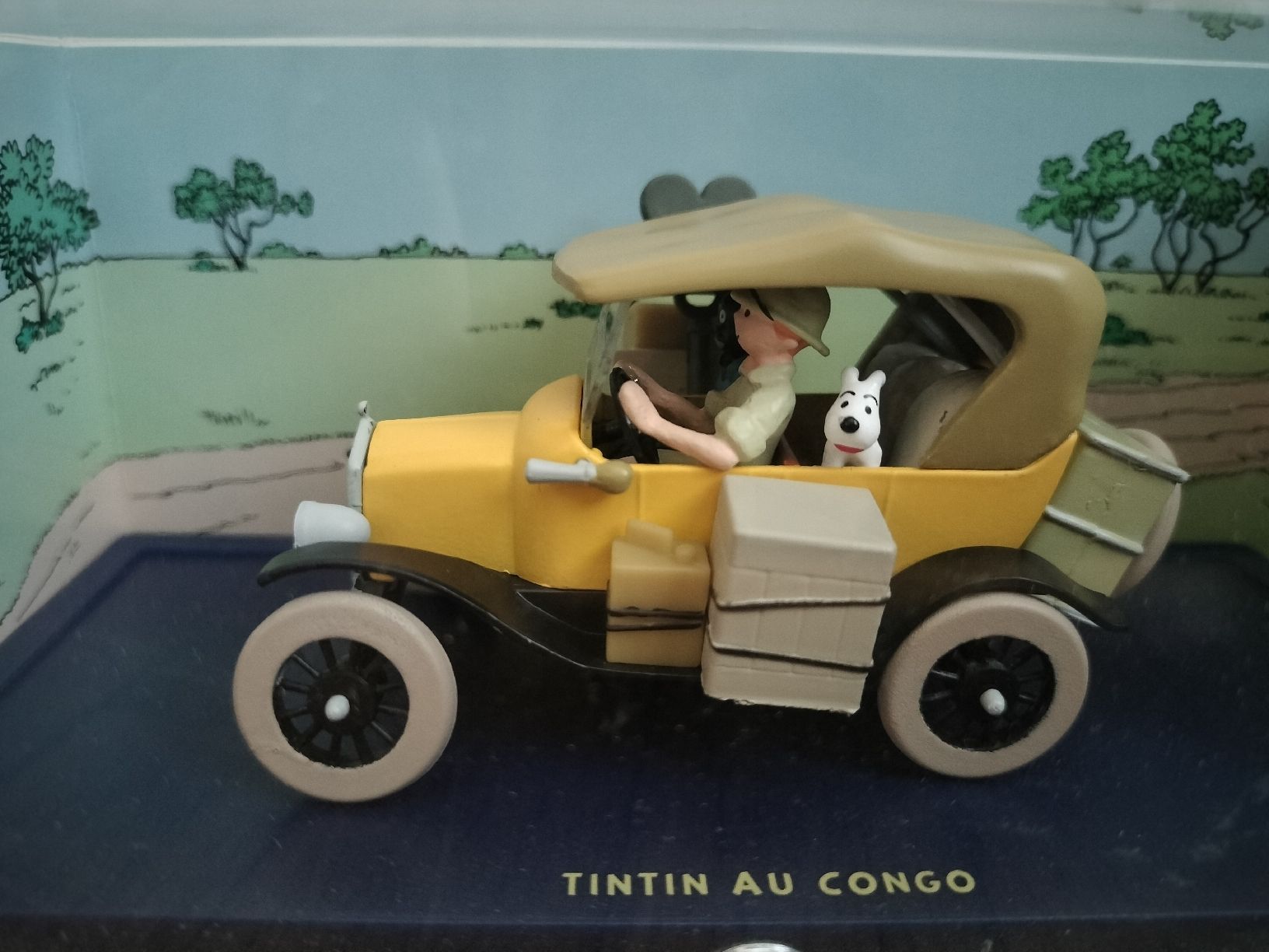 Figuren: Figurine Tintin Au Congo – Neu und originalverpackt aus Villars-sur-Glâne von Pilaune