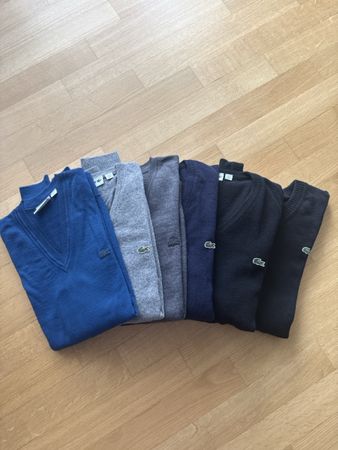 6 x Lacoste Pullover, Herren Grösse 3/ s