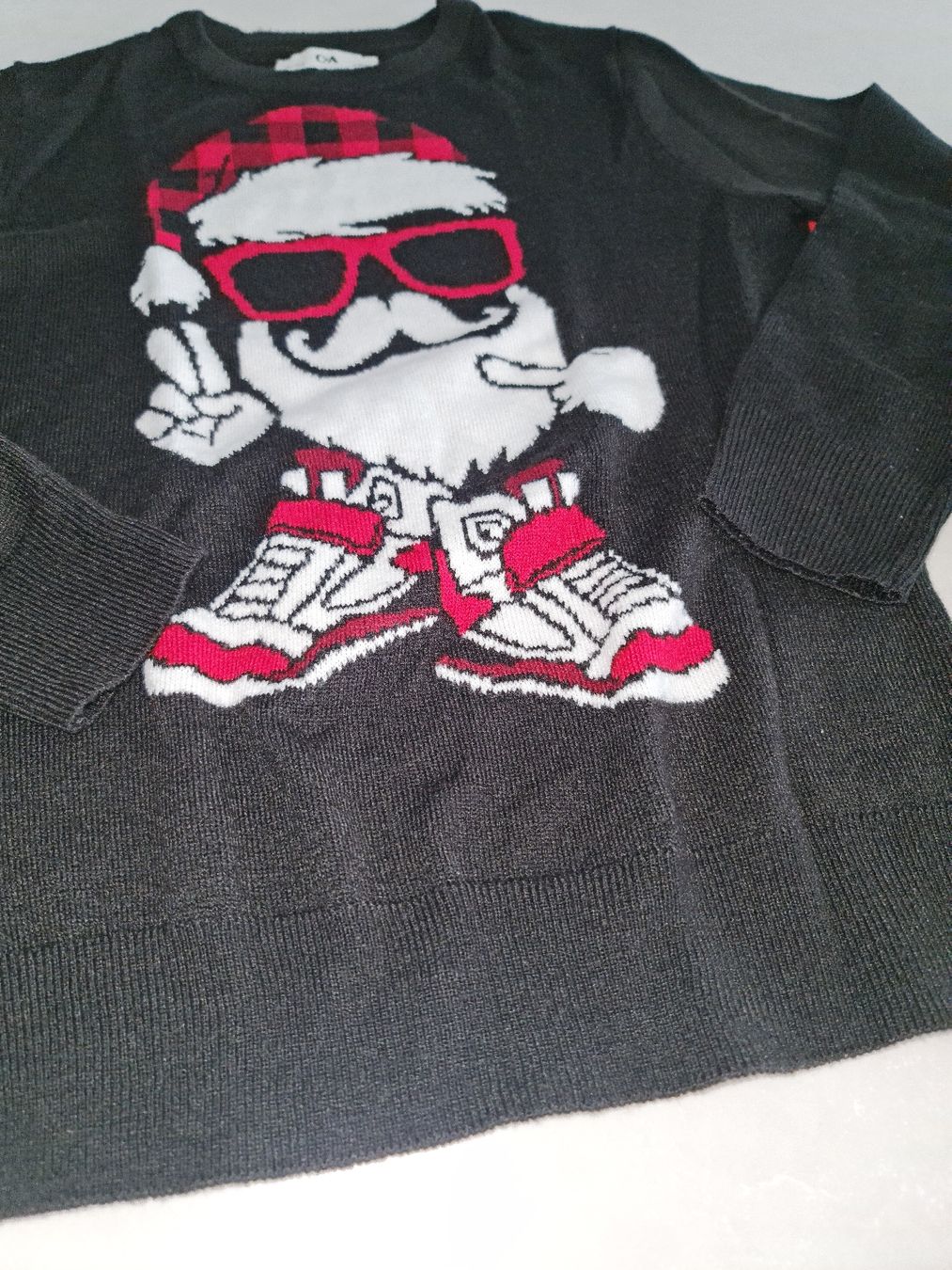 Maglioni & Felpe: 2 Pullover Mario & Weihnachtsmann Gr. 134/140 – Usato da Bülach venduto da Rommar 1