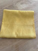 Kunstleder „Nubuk“ Stoff curryfarbig